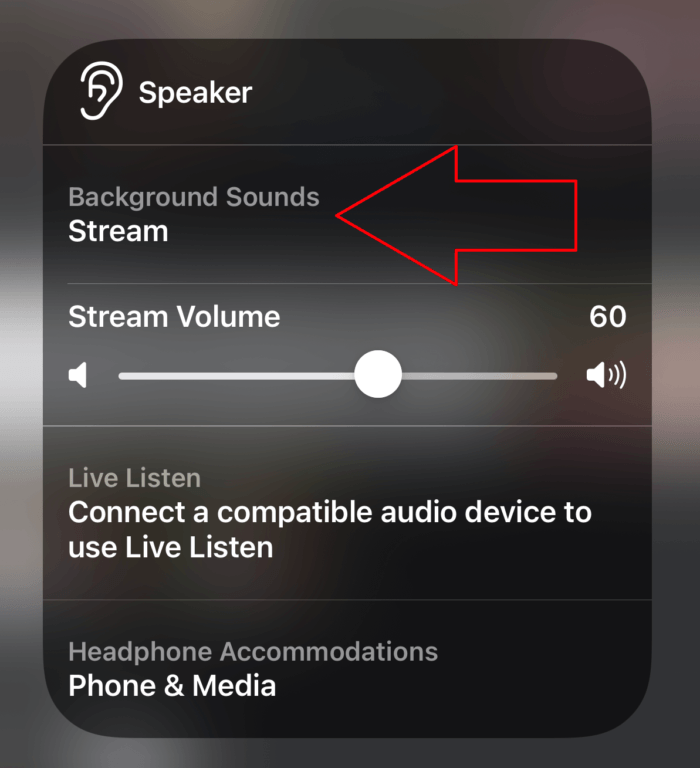 Background sounds feature is so cool in iOS 15