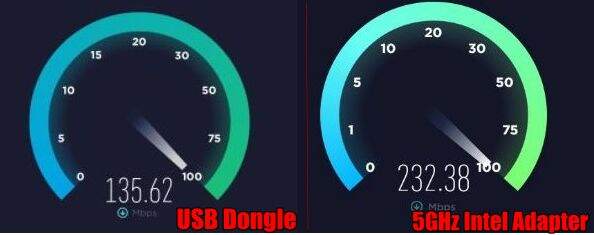 how to upgrade wifi adapter to 5GHz